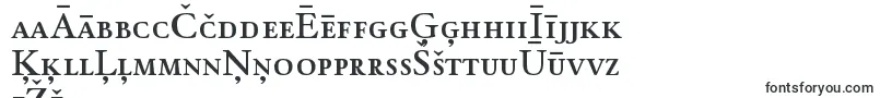 フォントWinthorpescsbRegular – ラトビアのフォント