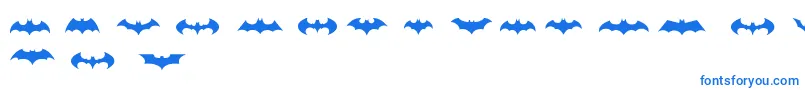 Fonte BatmanLogoEvolutionTfb – fontes azuis