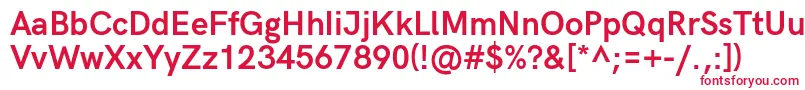 HkgroteskBold Font – Red Fonts