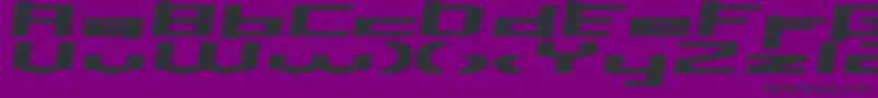 Inavs Font – Black Fonts on Purple Background