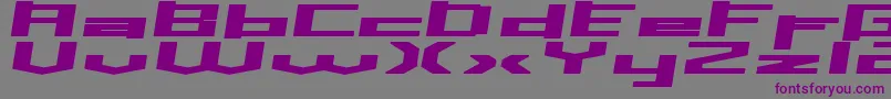 Inavs Font – Purple Fonts on Gray Background