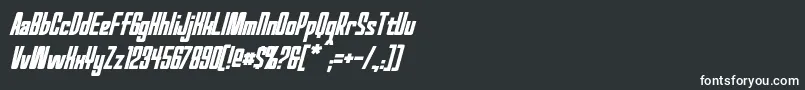RedWorldBoldItalic Font – White Fonts