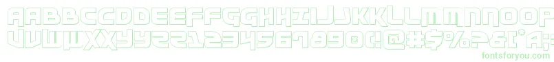 Moltorsout Font – Green Fonts on White Background