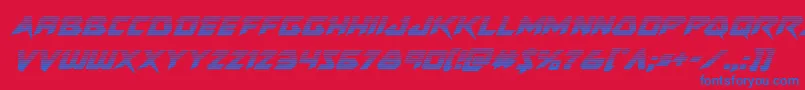 More about Skirmishergradital Font Skirmishergradital Font – Blue Fonts on Red Background
