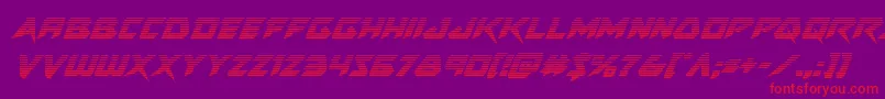 Saiba mais sobre a fonte Skirmishergradital Fonte Skirmishergradital – fontes vermelhas em um fundo violeta