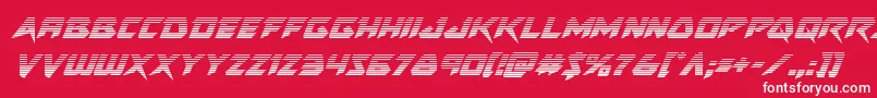 Lisätietoja Skirmishergradital-fontista Skirmishergradital-fontti – valkoiset fontit punaisella taustalla