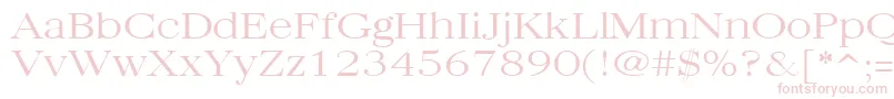 QuantasBroadLightRegular Font – Pink Fonts