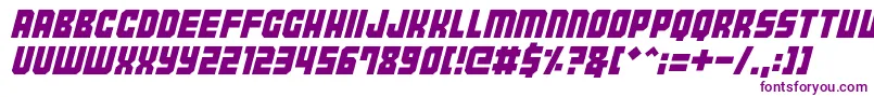 Tokyo2097 Font – Purple Fonts on White Background