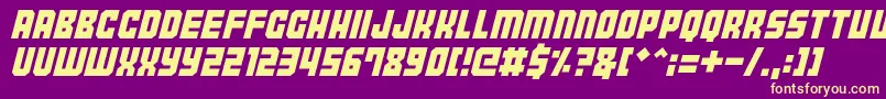 Lisätietoja Tokyo2097-fontista Tokyo2097-fontti – keltaiset fontit violetilla taustalla
