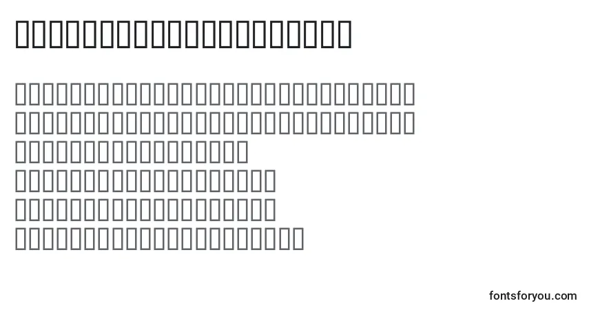 BodoniOrnamentsItcTt-fontti – aakkoset, numerot, erikoismerkit