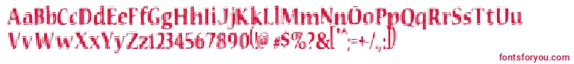 VtcSeeindubbledointripleRegular Font – Red Fonts