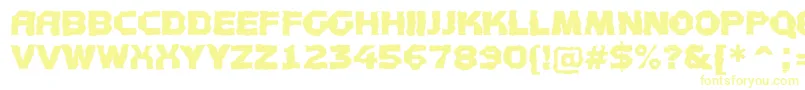 AConceptotitulbroken Font – Yellow Fonts