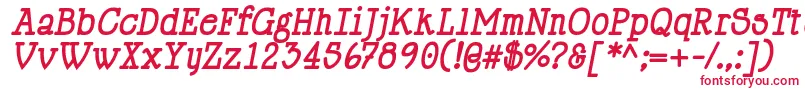 HappyPhantomBoldItalic Font – Red Fonts
