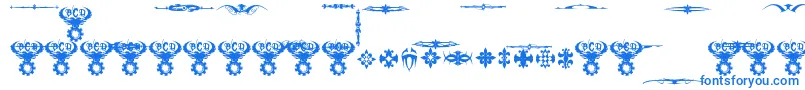 MarquisDeSadeOrnaments Font – Blue Fonts