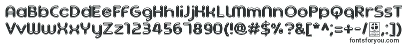 Шрифт AgetaChubbyDemo – высокие шрифты