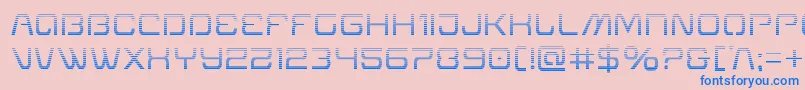 Miraclemercurygrad Font – Blue Fonts on Pink Background