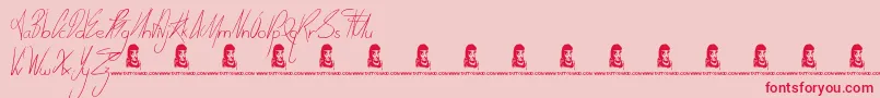 fuente TodayPeople – Fuentes Rojas Sobre Fondo Rosa