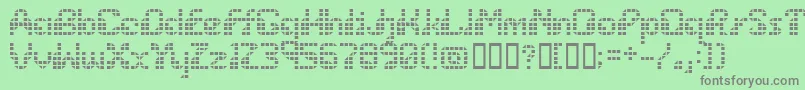 Подробнее о шрифте Wargames Шрифт Wargames – серые шрифты на зелёном фоне