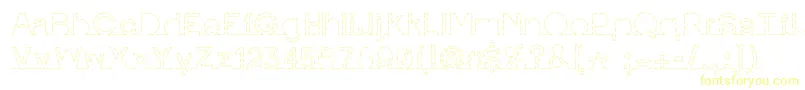 IamonlinewithuDashed Font – Yellow Fonts