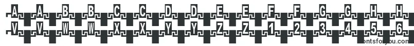 Zipper-fontti – outot fontit