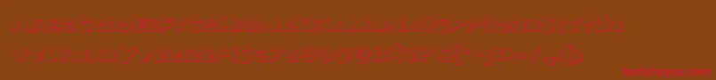 Quarto Font – Red Fonts on Brown Background