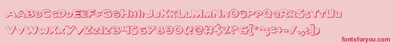 Quarto Font – Red Fonts on Pink Background
