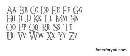 Überblick über die Schriftart Triforce