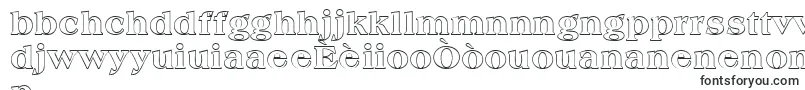 Czcionka AmphionoutlineRegular – kreolskie czcionki