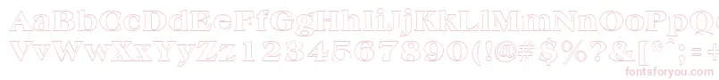 AmphionoutlineRegular Font – Pink Fonts