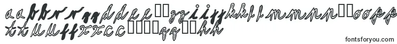 AvoidLongLines1-Schriftart – usbekische Schriften