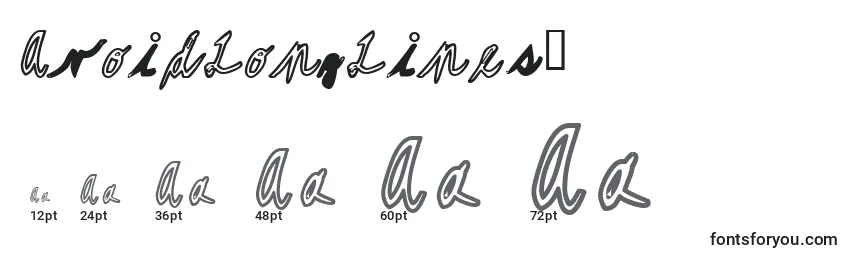 AvoidLongLines1 Font Sizes