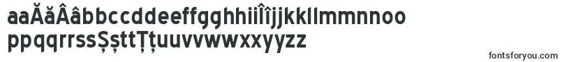 Шрифт BlueHighwayBd – румынские шрифты