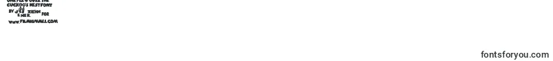 OneFlewOverTheCuckoosNest Font – Fonts for Digit 2