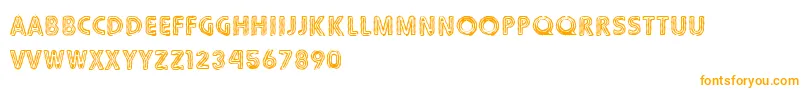 Tbj-fontti – oranssit fontit