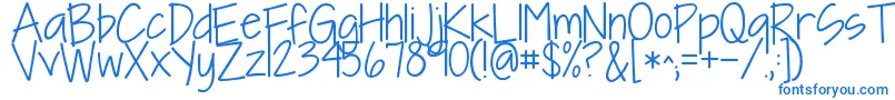 Kgineedafont Font – Blue Fonts