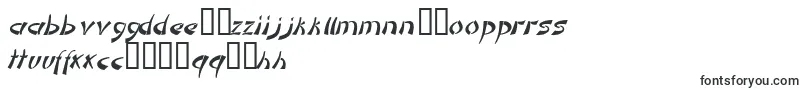 DomoaregatoItalic-Schriftart – usbekische Schriften