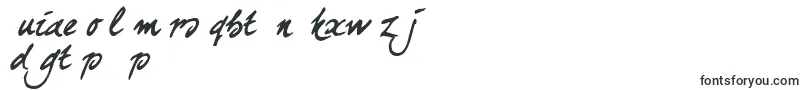 フォントCurjtrial – アムハラ語の文字
