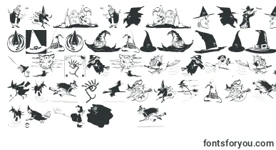 Witchesstuff font – halloween Fonts