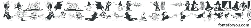 Witchesstuff-Schriftart – Halloween-Schriften