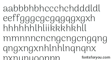 ArimakoshiLight font – zulu Fonts