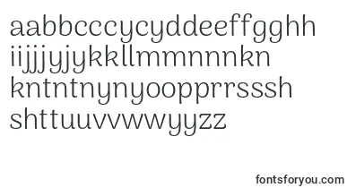 ArimakoshiLight font – rwanda Fonts