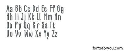 GlaresomeBold-fontti