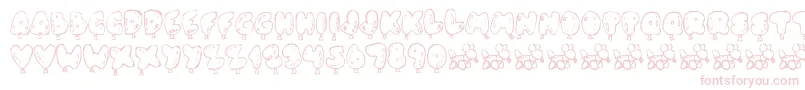 OhBalloney Font – Pink Fonts