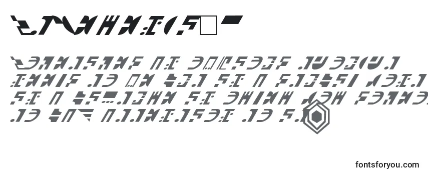 Обзор шрифта StFerengi1l