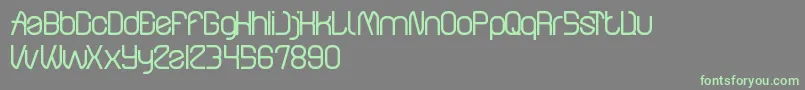 More about ElectroStaticRain Font ElectroStaticRain Font – Green Fonts on Gray Background