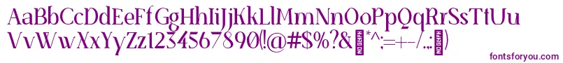 SenzabellaRegular Font – Purple Fonts