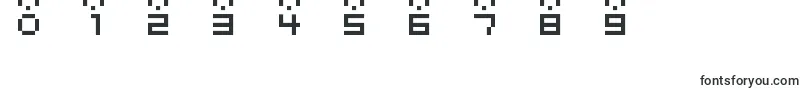 フォントMrFont – 数字と数値のためのフォント