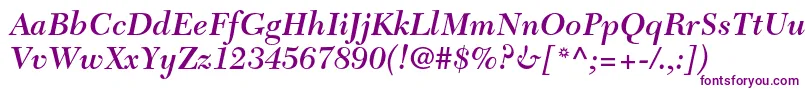 NewcaledonialtstdSemibdit-Schriftart – Violette Schriften