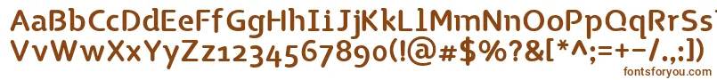 TgNaonao Font – Brown Fonts