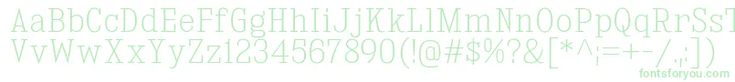 KingsbridgeScEl Font – Green Fonts